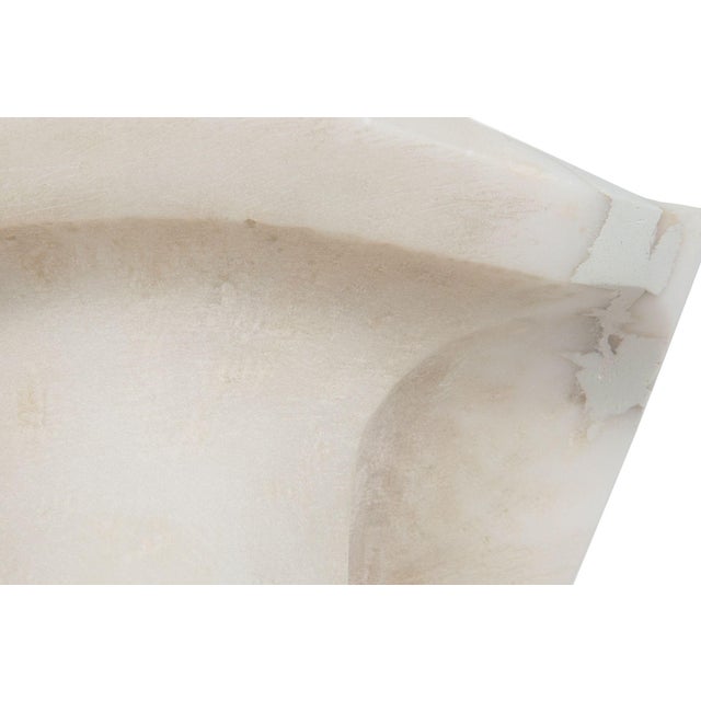 Grand Tour Antique Italian Carved Marble Bust of Young Caesar Augustus For Sale - Image 16 of 16