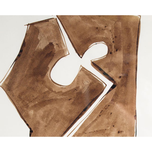 Contemporary 1969 Abstract Watercolor Painting by Harry Hilson For Sale - Image 3 of 8