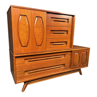 Young Manufacturing Two Tier Lowboy Dresser For Sale