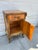 Vintage French Provincial Revival Parquetry Bedside Cabinet Nightstand Chest With Carved Details For Sale - Image 12 of 12