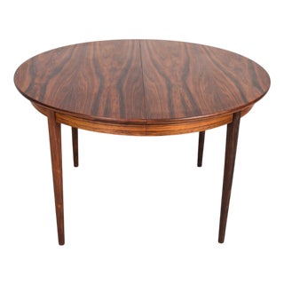 Norwegian Round Dining Table by Gustav Bahus, 1960s For Sale