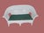 Vintage Coastal White Wicker 7-Piece Conversation Set With Loveseat, Four Chairs & Glass Top Tables For Sale - Image 10 of 11
