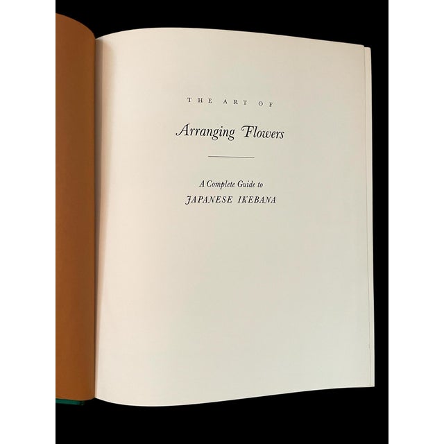 Japanese Rare Edition: The Art of Arranging Flowers, Japanese Ikebana by Shozo Sato 1965 For Sale - Image 3 of 11