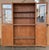 19th Century Large & Narrow Cupboard or Bookcase with Glass Vitrine, Pine For Sale - Image 18 of 18