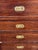 Brown Campaign Chest of Drawers in Mahogany For Sale - Image 8 of 18