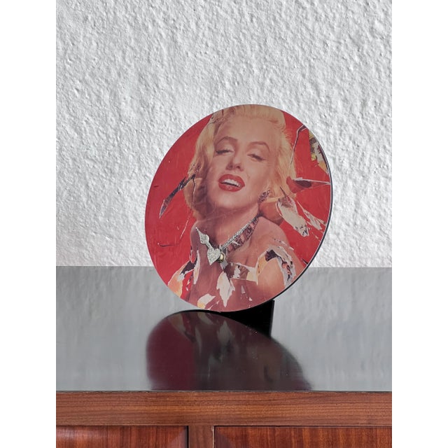 Mimmo Rotella Table Clock for Zero Disegno, 2000s For Sale - Image 10 of 10