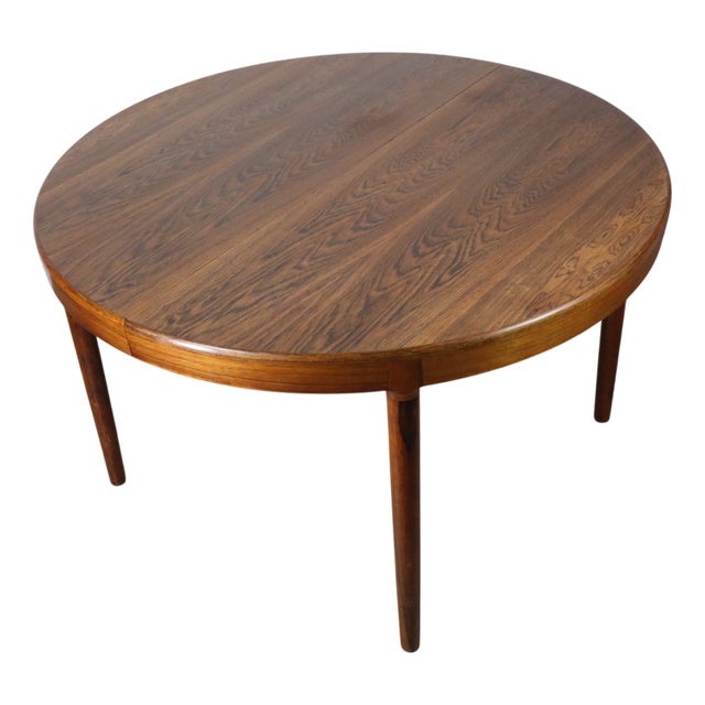 Danish Extendable Table in Rosewood by Harry Ostergaard for Randers Møbelfabrik, 1960 For Sale
