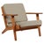 Lounge Chair Model 290 in Oiled Oak by Hans J. Wegner for Getama, Denmark, 1970s For Sale - Image 8 of 8