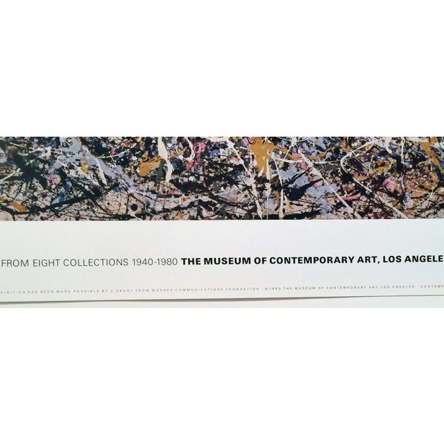 Contemporary Jackson Pollock, the First Show Painting and Sculpture From 8 Collections 1940-1980, the Museum of Contemporary Art, Los Angeles, Moca, 1984 For Sale - Image 3 of 3