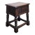 English Oak Joint Stool in 17th-Century Gothic Style, Late 19th C For Sale