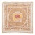 Suzani Wall Tapestry - Tribal Embroidery 4' X 4' For Sale