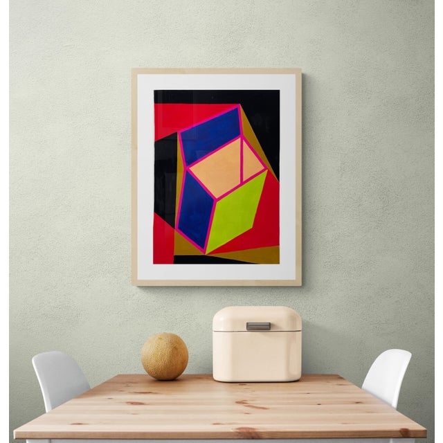 For an intense pop of color you need a bold statement piece like this painting by Sarah Vaaler. It was created with...