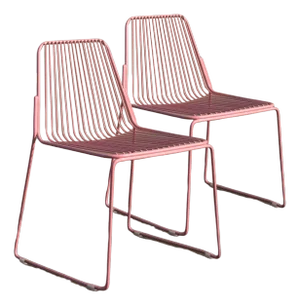 Set of Stackable Baiadera Dining Chair by Giancarlo Cutello for equilibri-furniture