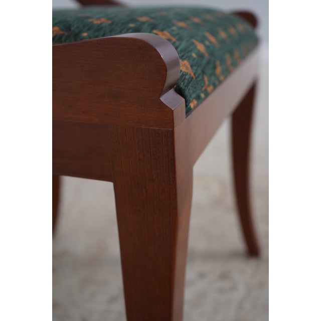 Set of 6 Stickley Cherry Regency Dining Room Chairs For Sale - Image 13 of 18