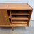 Mid 20th Century Long Danish Modern Teak Low Sideboard With Sliding Doors, Circa 1960s For Sale - Image 5 of 8