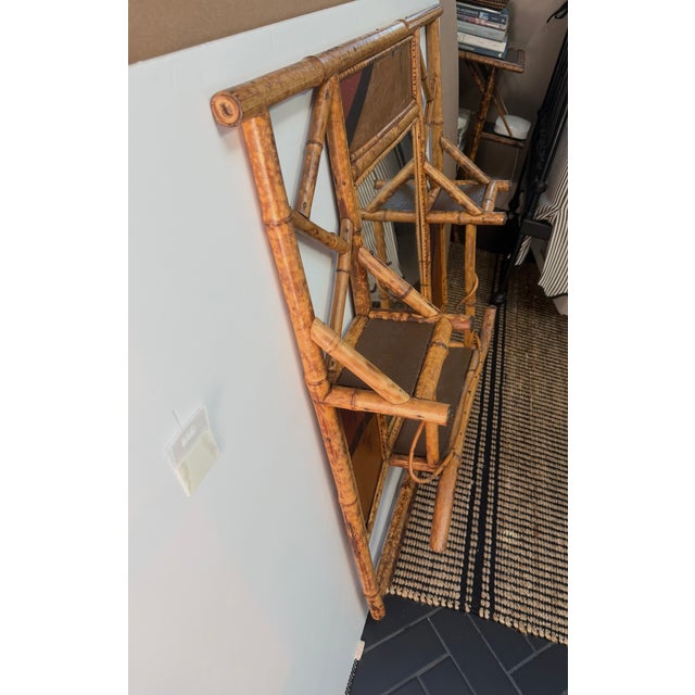 19th Century English Bamboo Mirror For Sale - Image 15 of 17