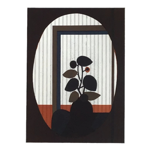 1979 Andre Minaux Original Lithograph Sunflowers in Picture Frame
