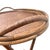 Vintage Mid 20th Century Folding Bamboo Butler Serving Tray TV Table MCM Cottage. Beautiful oval serving butler tray table...