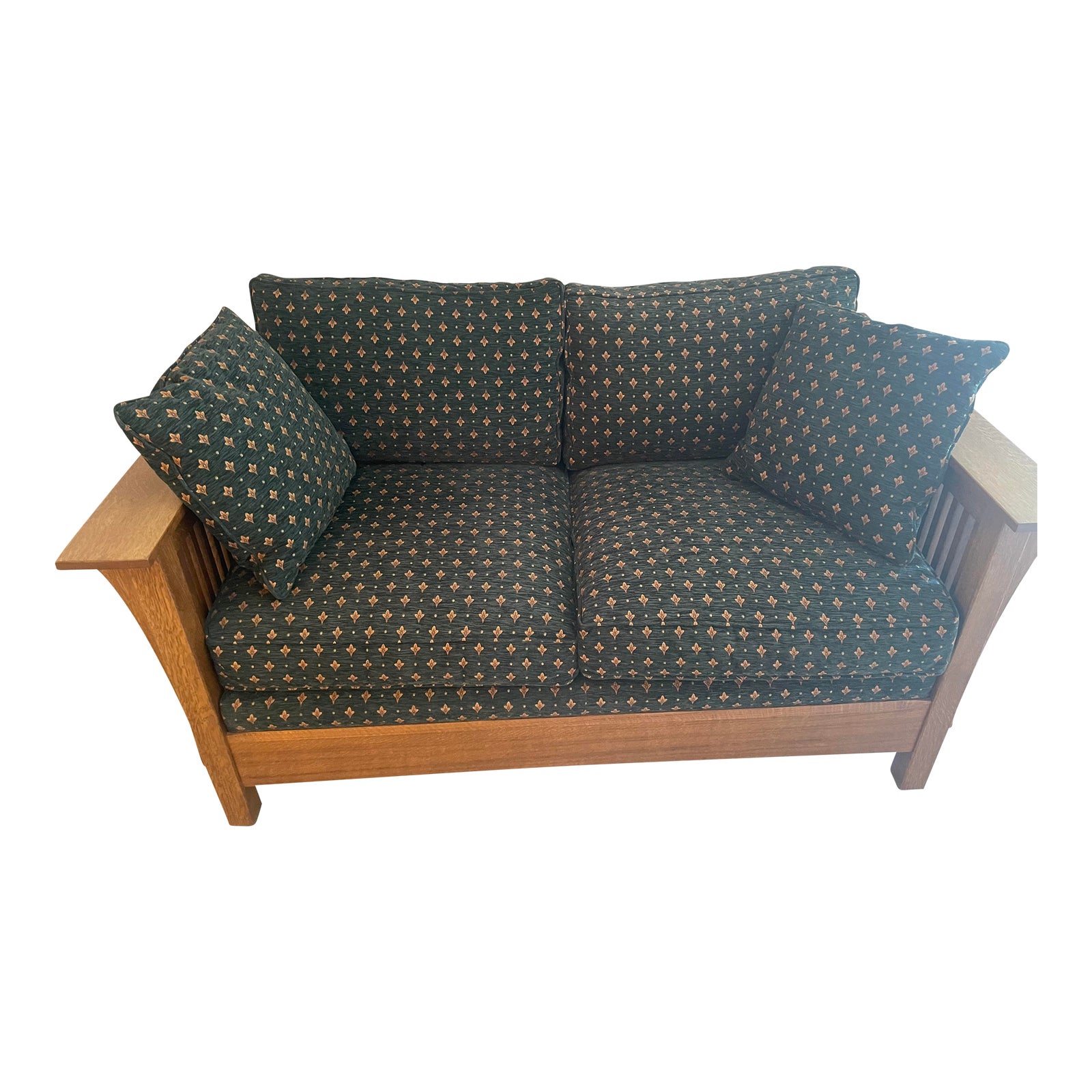 Stickley Mission Style Loveseat Chairish