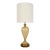 1960’s Hollywood Regency Barovier & Toso Murano Glass Table Lamp For Sale