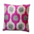 Contemporary Boho Chic Silk Velvet Ikat Pillow Cover Bohemian Pillow Cover For Sale - Image 9 of 9