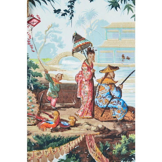 1930s 1930s Suite of Italian Chinoiserie Sconces - A Pair For Sale - Image 5 of 11