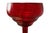 Mid Century Modern Ruby Glass Margarita Glasses, Set of 6 For Sale - Image 4 of 5