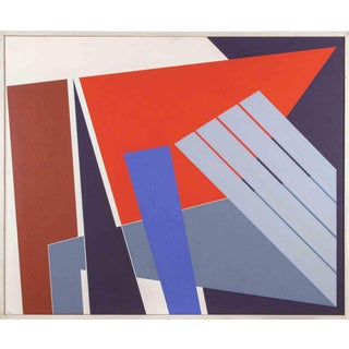 Gualtiero Nativi, Verso il Rosso, 1979, Acrylic, Framed For Sale