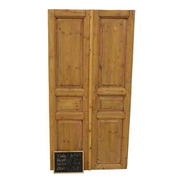 Late 19th Century Double French Doors - a Pair For Sale