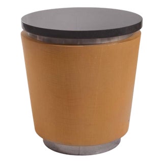 Vintage Charles Alan Erik Drum Table C90s For Sale