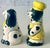 2001 Candace Reiter "Dogzilla" Chef Dogs Ceramic Salt & Pepper Shakers - Set of 2 For Sale In Palm Springs - Image 6 of 13