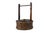 Antique Chinese Wood & Woven Food Basket With Lid For Sale - Image 4 of 15