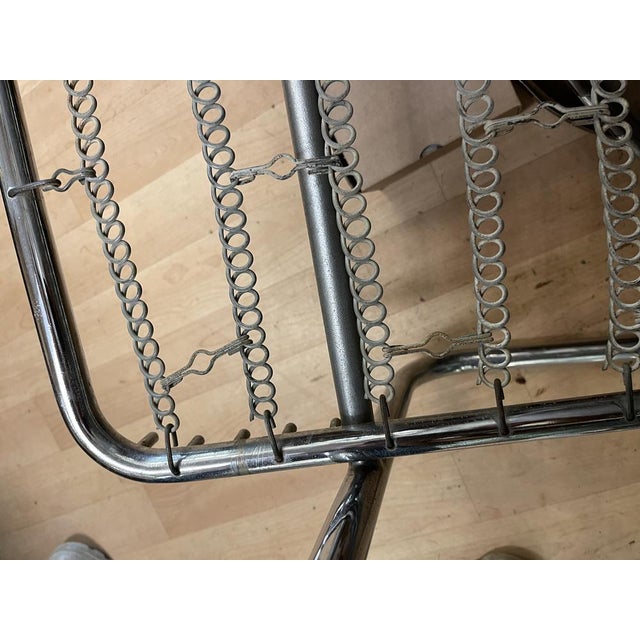Bauhaus Adjustable Tubular Steel Cantilever Lounge Chair, Model R363/R1204, by Werner Max Moser for Bigla, Bern, Switzerland, 1930s For Sale - Image 13 of 15