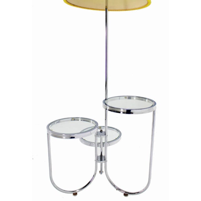 Mid 20th Century Vintage Mid Century Chrome Floor Lamp For Sale - Image 5 of 9