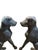 Pair of Early 20th Century Labrador Andirons For Sale - Image 10 of 10