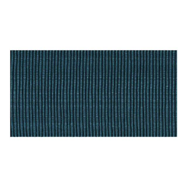 Sample - Schumacher Wide Faille Tape in Petrol For Sale