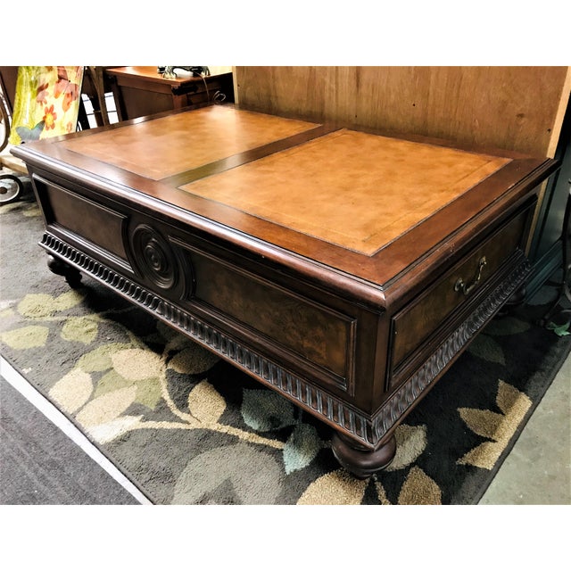 Vintage Ethan Allen Morley Coffee Table Chairish