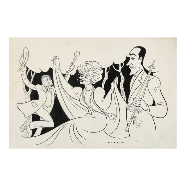 Sam NorkinThe Cherry Orchard Igor Kvasha, Marina Neyolova, Sergei Garmash Illustration Art For Sale