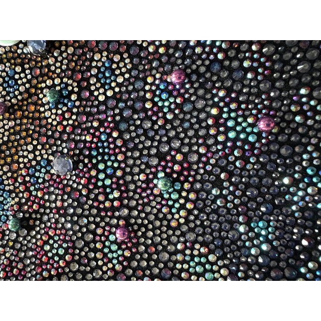 Italian Studded Leather Swatch No 7 Ramponi, Como Italy Winter 2026-2027 Collection 7" x 7" Grommet in one corner The...
