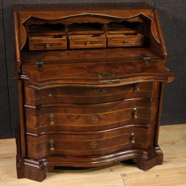 Small Venetian Bureau, 1950s For Sale - Image 12 of 13