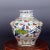Chinese Vintage Ceramic Pot,Blue and White Famille Verte Porcelain Jar Hand Painted Phoenix Pattern For Sale - Image 9 of 9
