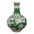 Chinese Vintage Ceramic Vase,Ming Dynasty Xuande Marked Green Color Porcelain Tianqiu Vase Hand Painted Dragon Pattern For Sale
