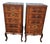 1950s Pair of Tall Chests Drawers For Sale