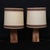 Mid-Century Modern Ceramic Table Lamps by Bernard Rooke, England, 1960s, Set of 2 For Sale - Image 3 of 6