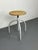 Mid-Century Modernist Industrial Adjustable Stool from Oostwoud Fabrieken Franeker, 1950s For Sale - Image 6 of 6