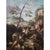 Italian School Artist, Landscape with Bridge and Characters, 1700s, Oil on Canvas For Sale - Image 4 of 15