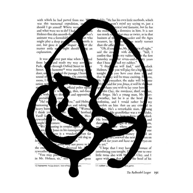 Abstract Black & White Abstractions Series' (2) - Framed Gallery Wall Art Prints Installation by Diane Grant - Set of 15 For Sale - Image 3 of 18