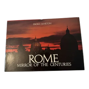 1980s Rome: Mirror of The Centuries Coffee Table Book