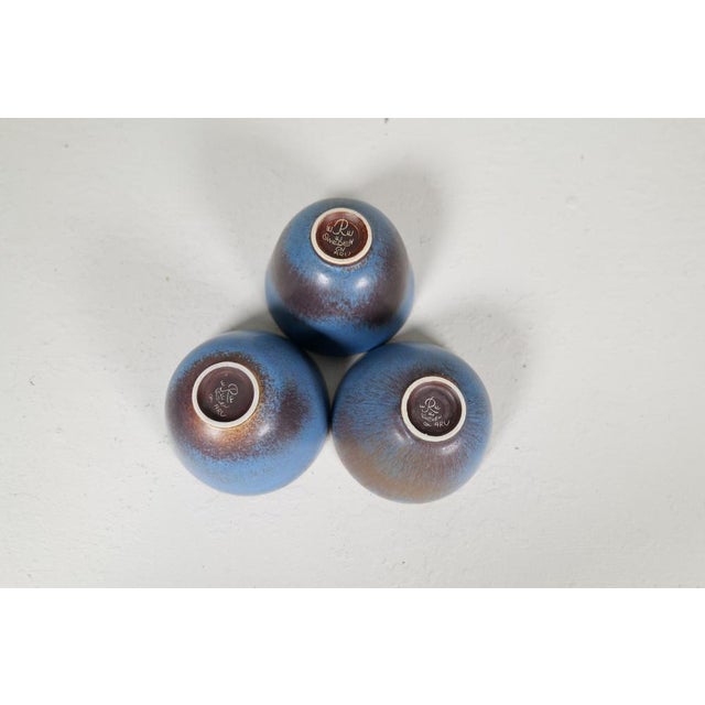 Mid-Century Modern Bowls attributed to Gunnar Nylund for Rörstrand, Sweden, 1950s, Set of 3 For Sale - Image 10 of 16