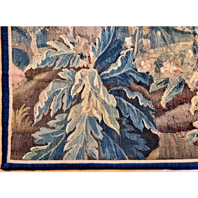 18th-Century European Forest and Chateâu Tapestry For Sale In San Francisco - Image 6 of 8